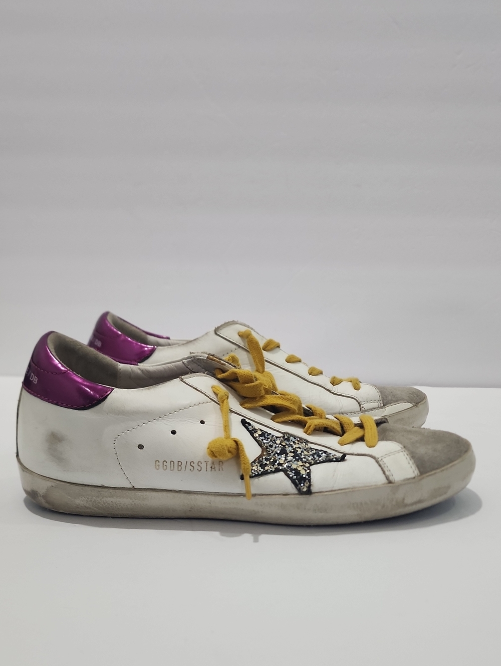 Golden Goose Superstar Mixed Media Sneakers (SZ 39)